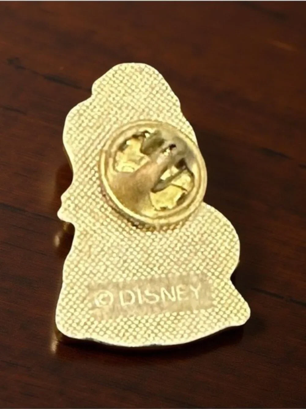 Vintage Disney Ariel The Little Mermaid Enamel Pin Collectible Gold-Tone Back